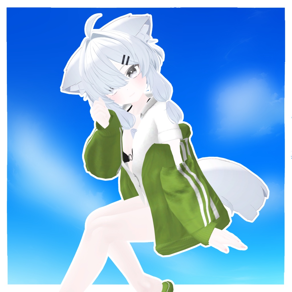 発売記念セール⏳【複数アバター対応】びきにじゃーじ -Splash-【VRChat向け衣装】