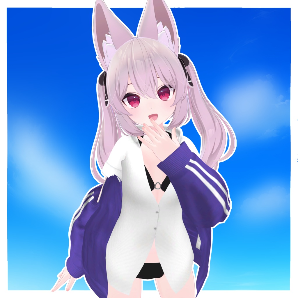 発売記念セール⏳【複数アバター対応】びきにじゃーじ -Splash-【VRChat向け衣装】
