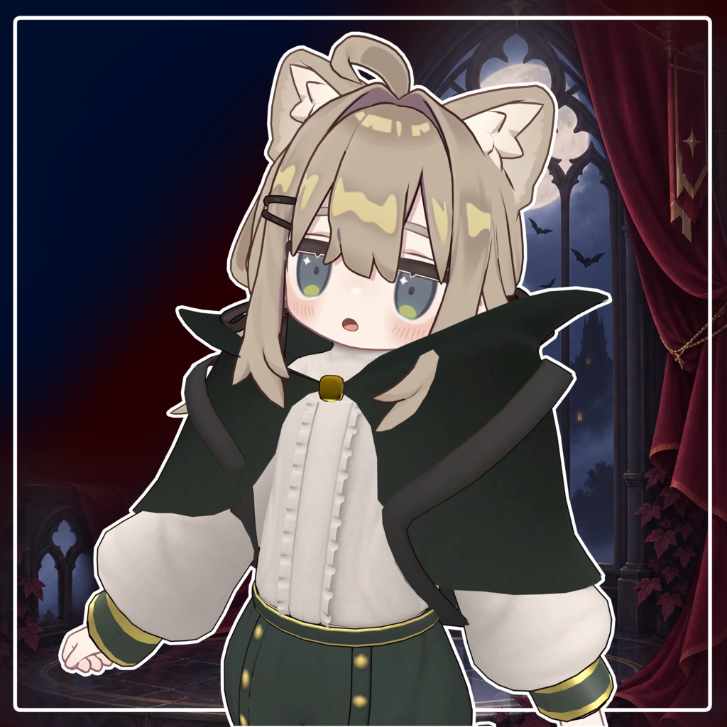 【発売記念セール】リトルヴァンパイア【まめふれんず対応/VRChat衣装】