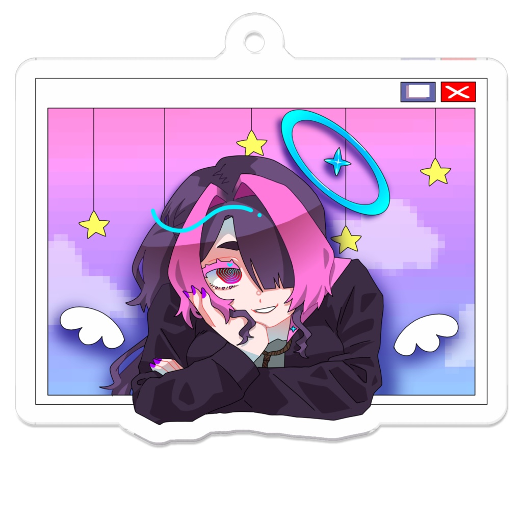 ぷりてぃアクリルキーホルダー