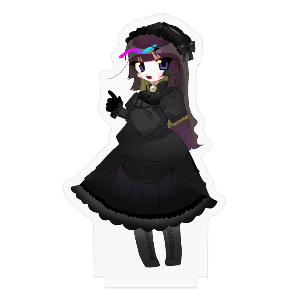 ゆびさしきわみアクリルスタンド