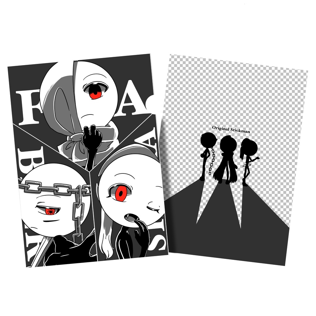 【ぼうけっと頒布分】三人組クリアファイル ～COOL STYLE～