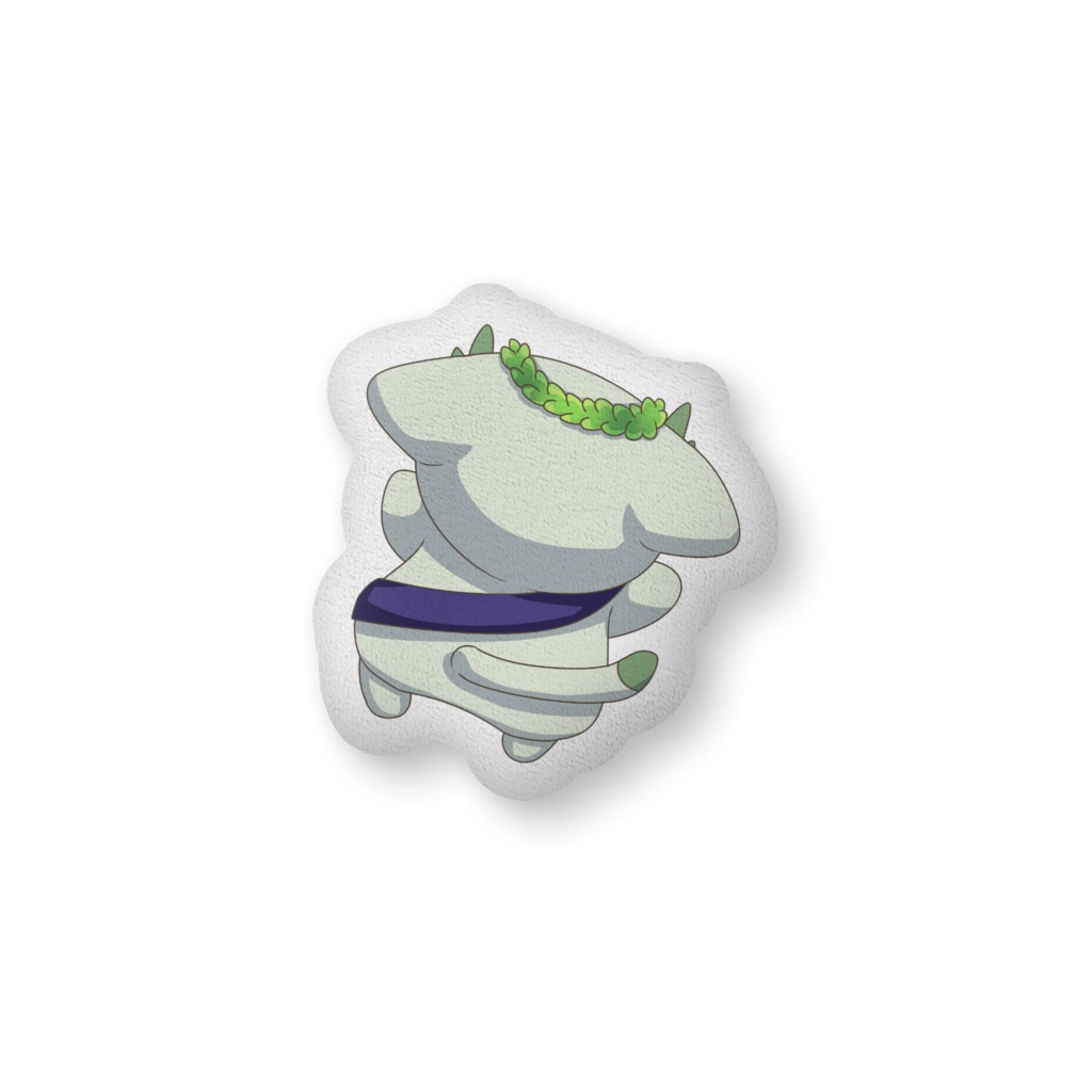 「トライアンジェ」ふかふかクッション/オリーブ