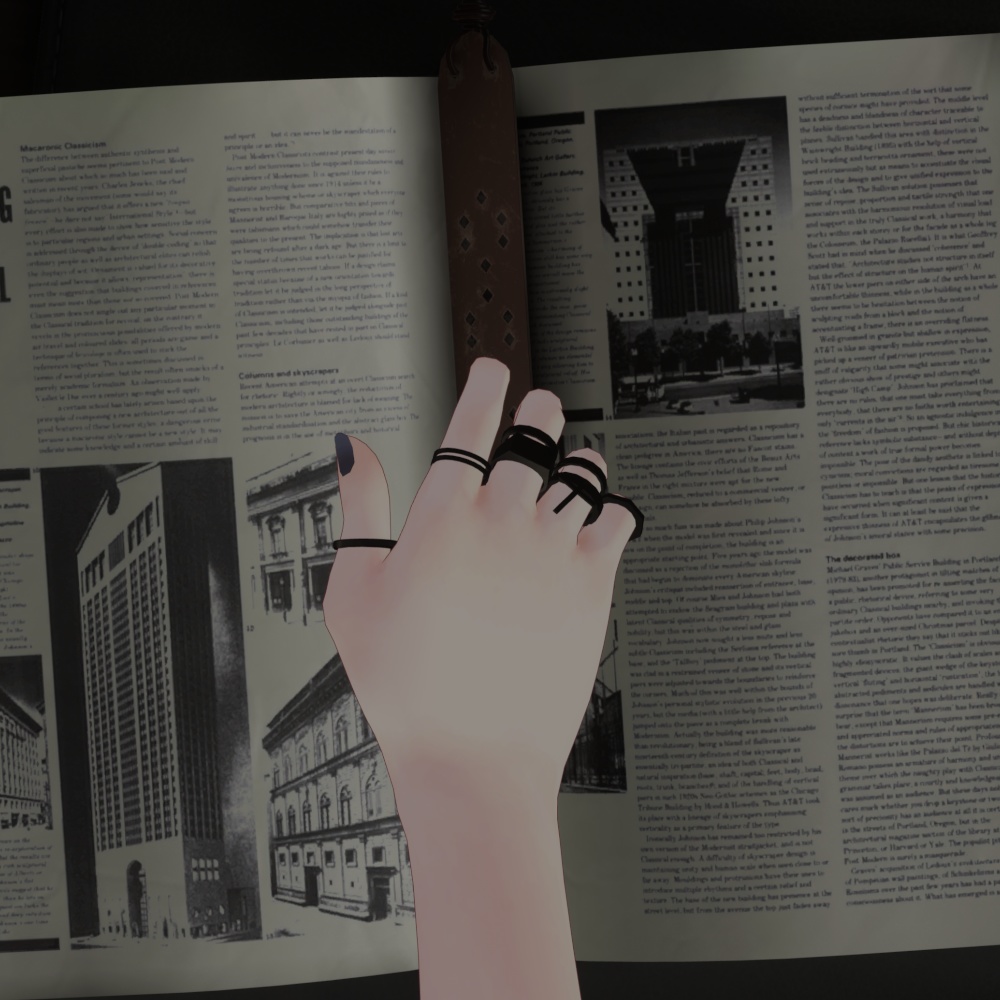 【VRChat向け】 ring set 指輪セット