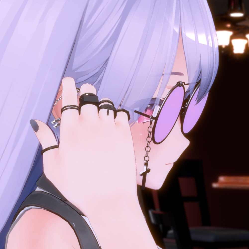 【VRChat向け】 ring set 指輪セット