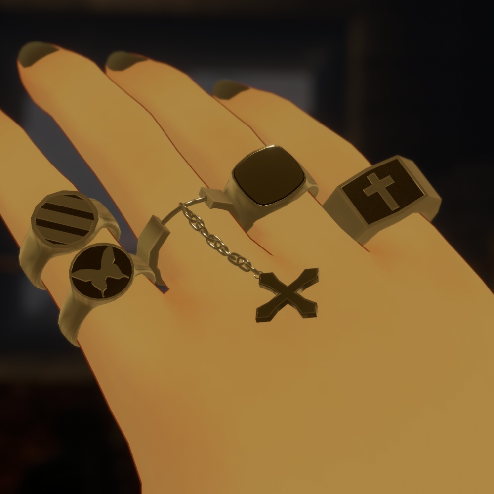 【VRChat向け】 ringset_2