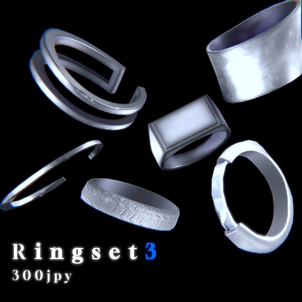 【VRChat向け】Ringset03_RWRS03