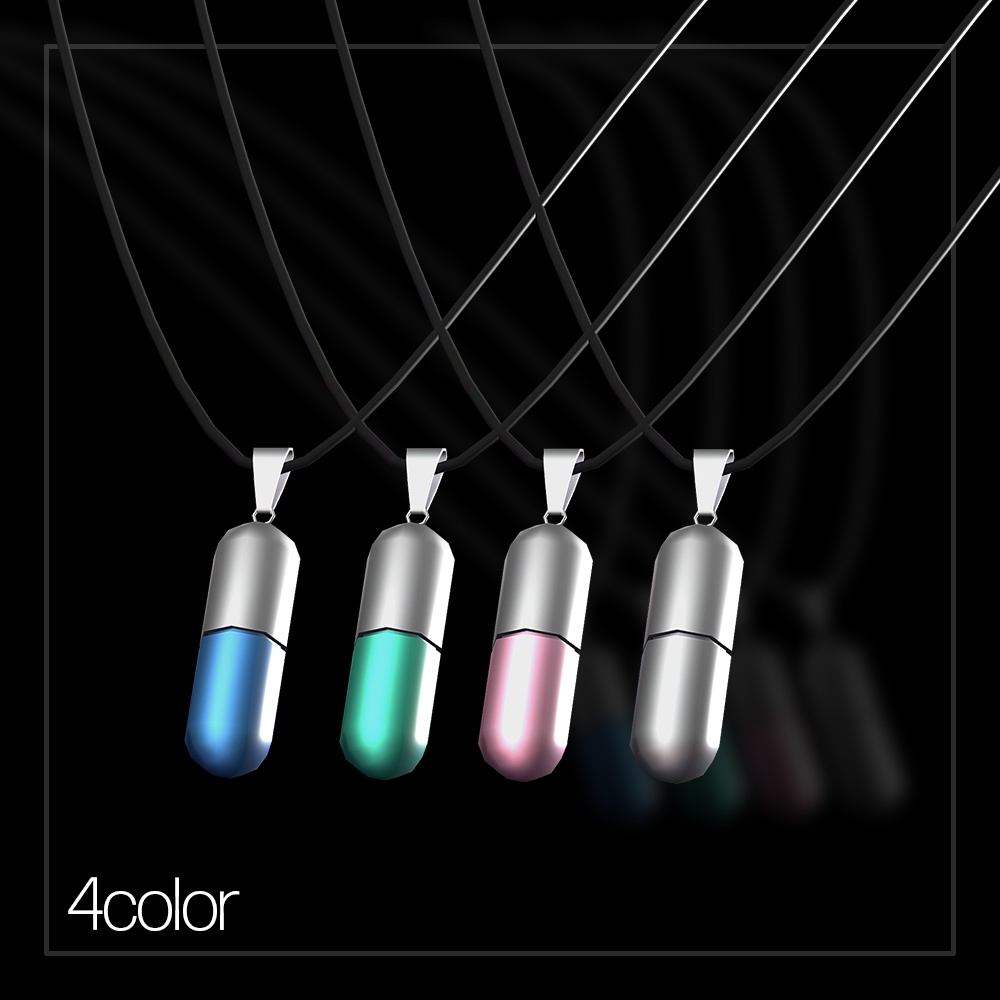 【VRChat向け】capsule neklace_RWNL02