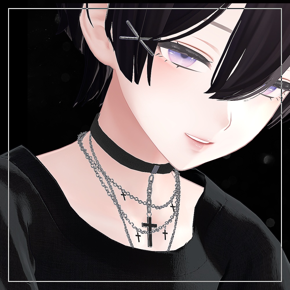 Choker and Necklace cross_RWCN02