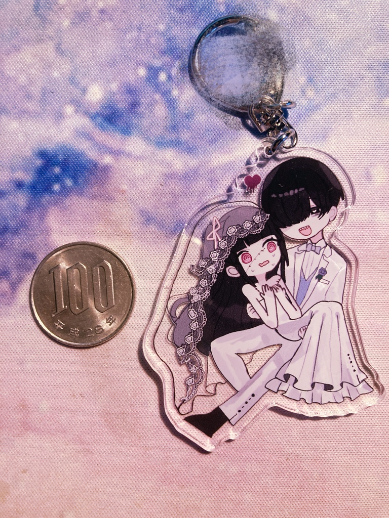 【病みトラ】零雨×りりか アクキー