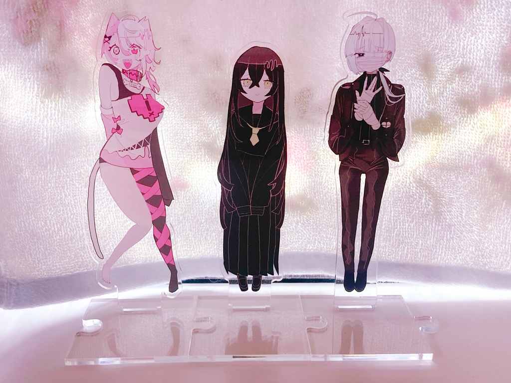 【病みトラ】おまけ絵付きつながるアクスタ-クロザリル