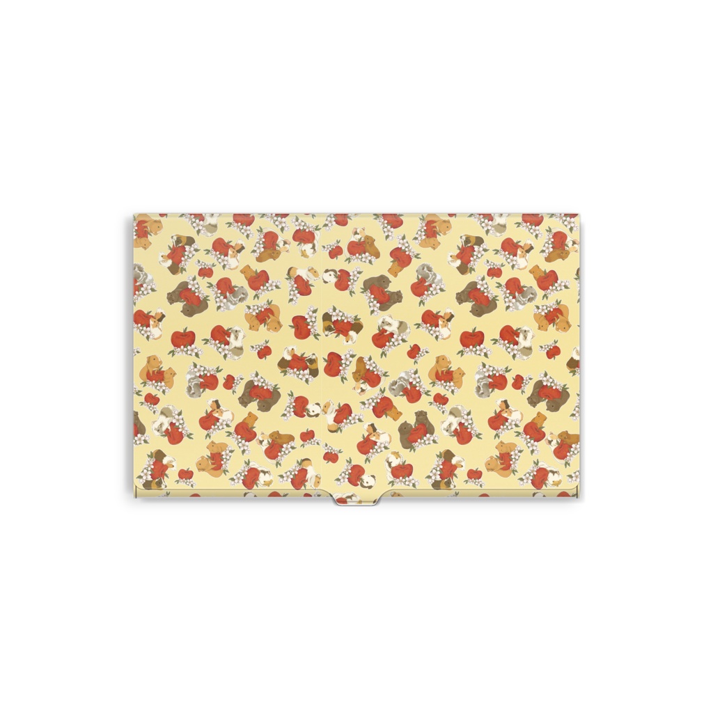 アップルモルモット名刺入れ