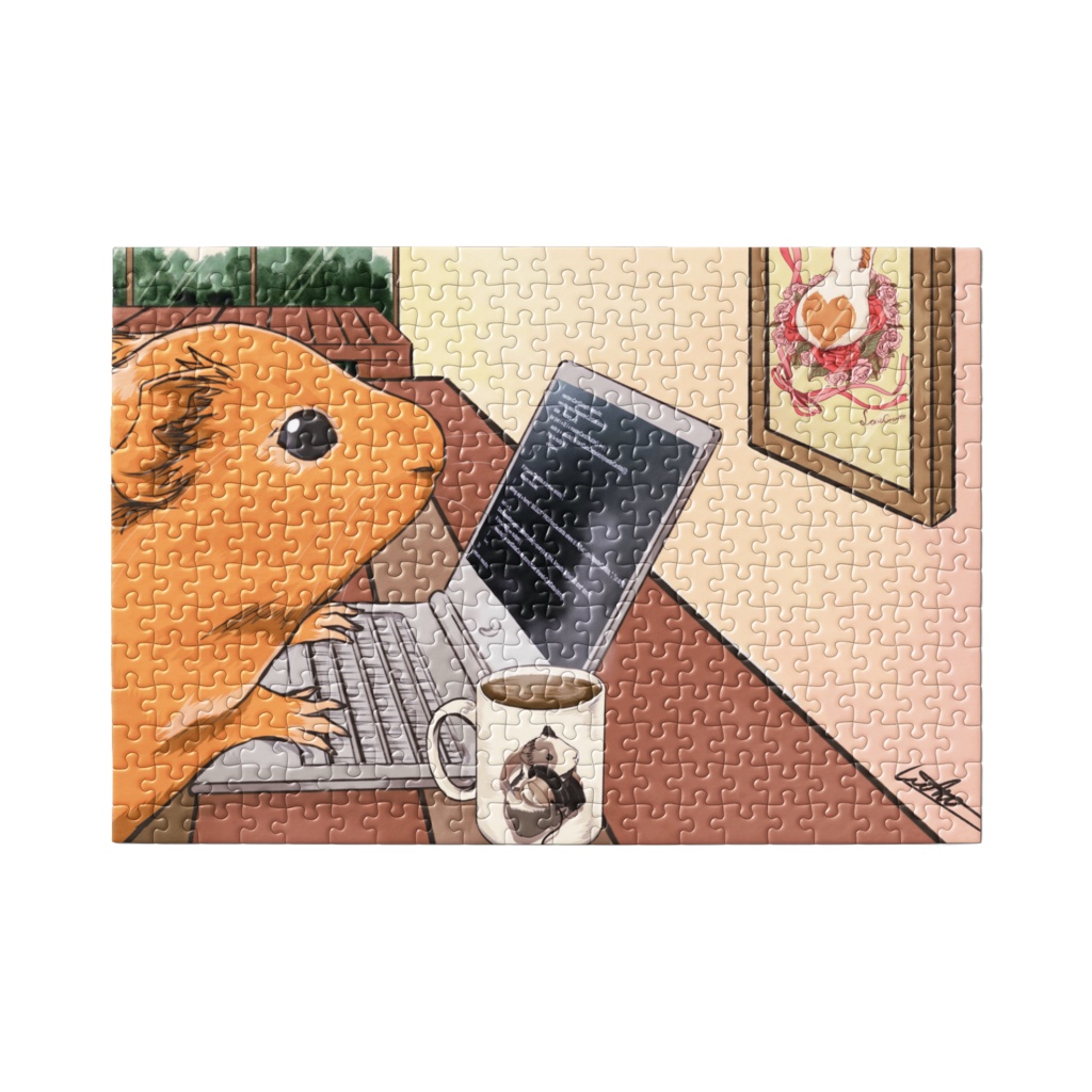 ノマドワーカーなモルモットのパズル