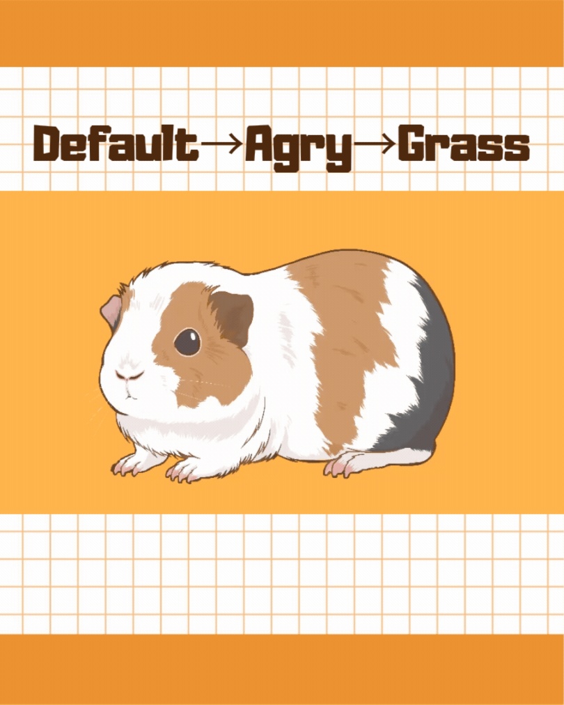 PNGtuber Asset Set (English GuineaPig)