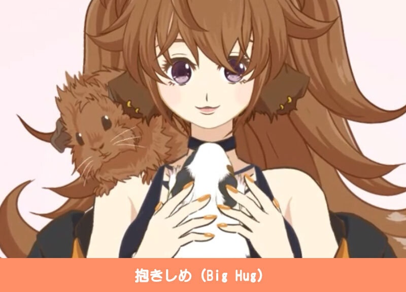 【VTube Studio対応】手元にお邪魔するモルモットのLive2Dモデル