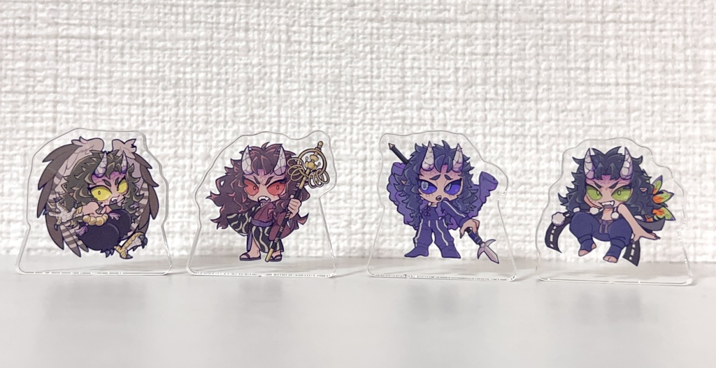【非公式】自立ミニアクリルスタンド<喜怒哀楽 (半天狗)>