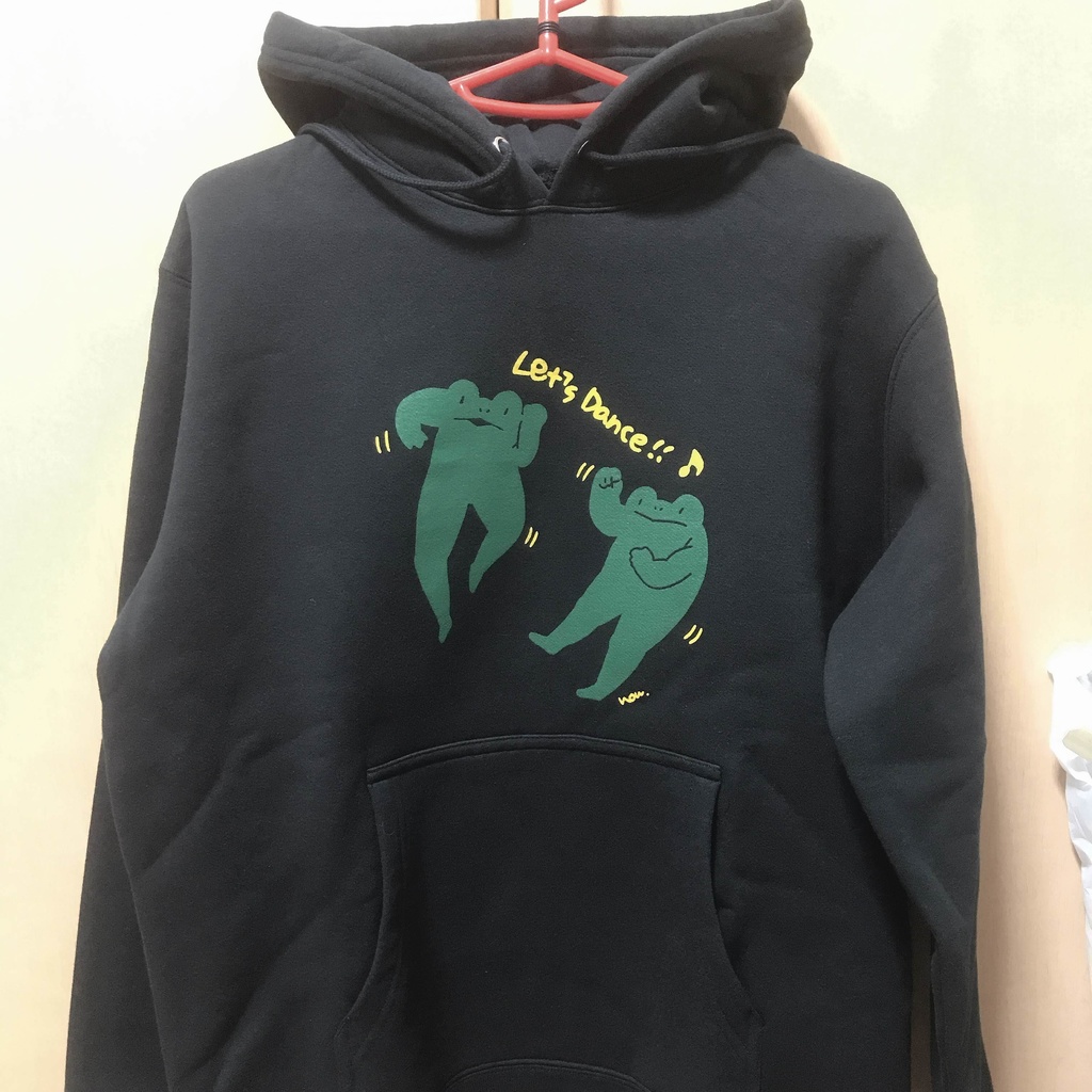 【予約】カエルのたかしくんDanceパーカー【終了しました】