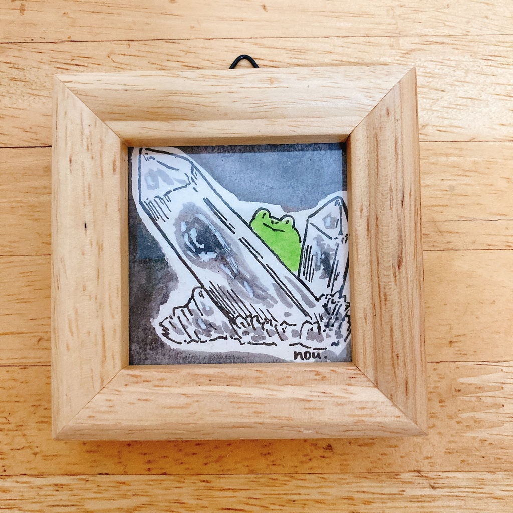 ミニ原画「水晶」