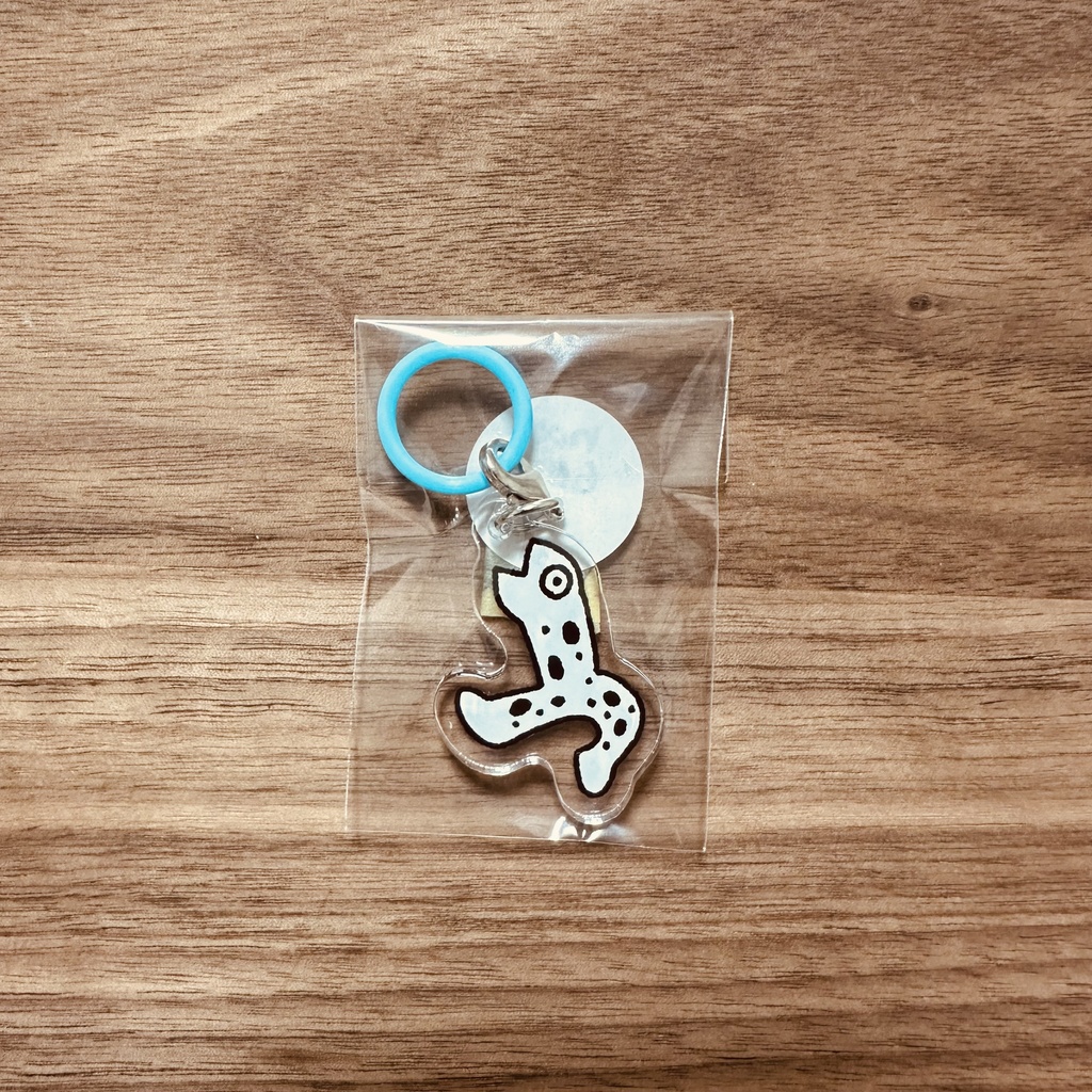 【ラスト1点‼️】足の生えたチンアナゴめじるしアクリルキーホルダー
