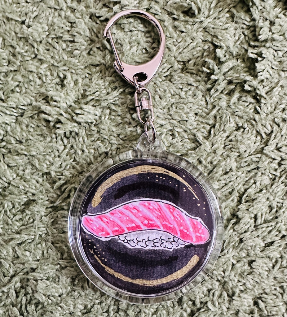 【セール】寿司原画アクリルキーホルダー