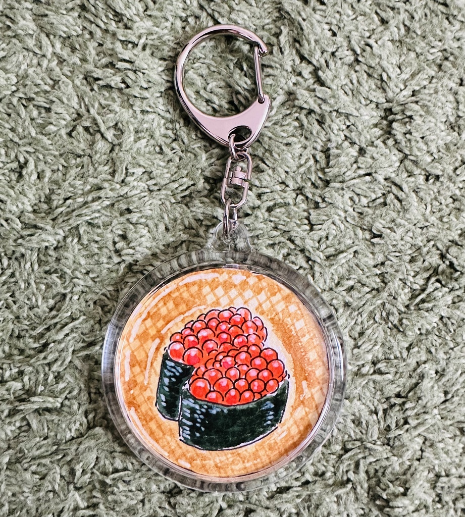 【セール】寿司原画アクリルキーホルダー