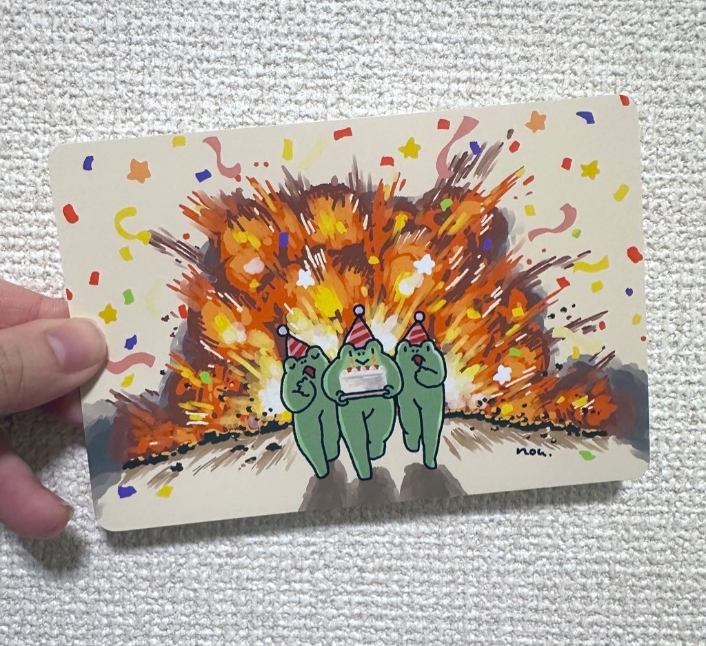 爆誕（バースデー）カード