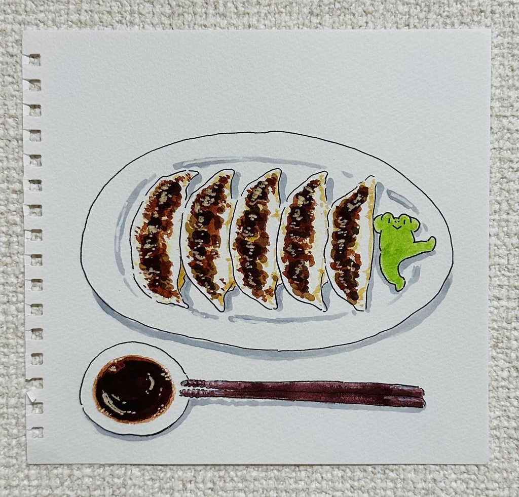 原画「餃子」