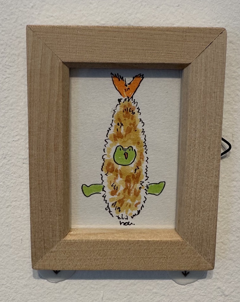 【オカー様お取り置き】原画「たこやきのおふね」「エビフライたかし」