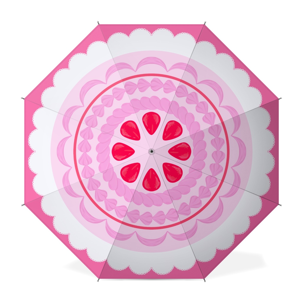 ストロベリーピンクケーキ