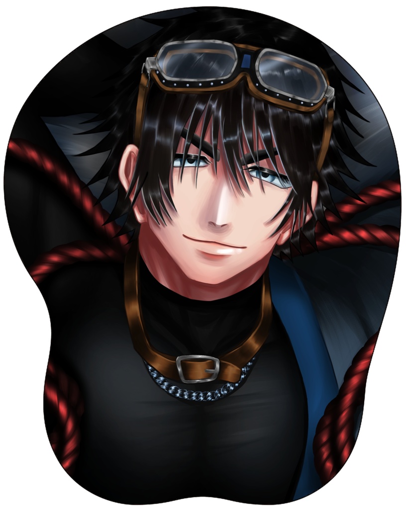 【春コミ】【セット】おっぱいマウスパッドストラップ+マグネット3種