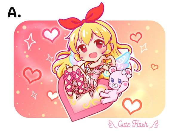 アイカツSDイラストアクキー