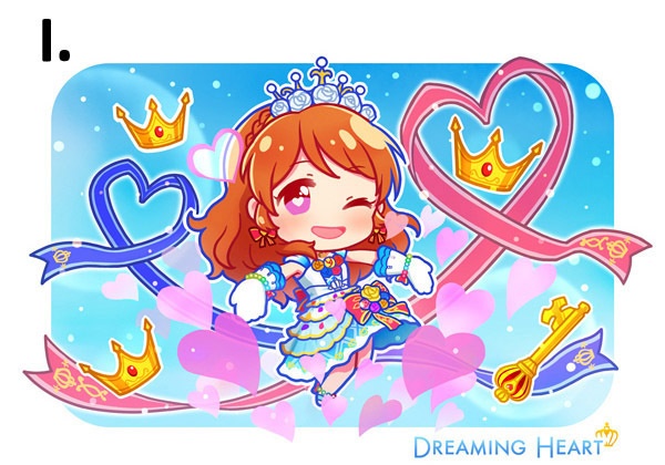 アイカツSDイラストアクキー