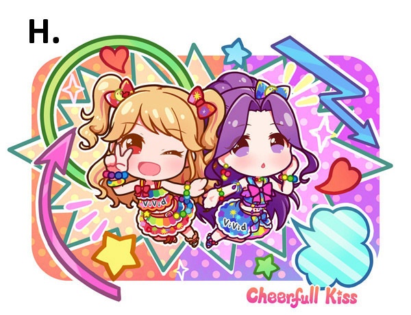 アイカツSDイラストアクキー