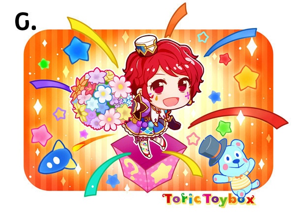 アイカツSDイラストアクキー