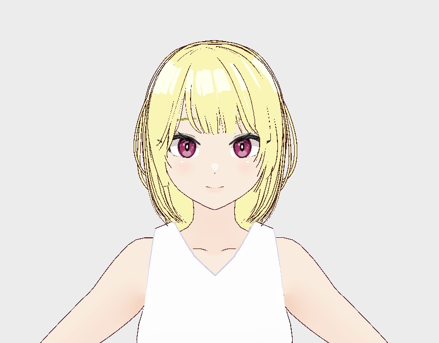 【VRoidVRMモデル】茉莉