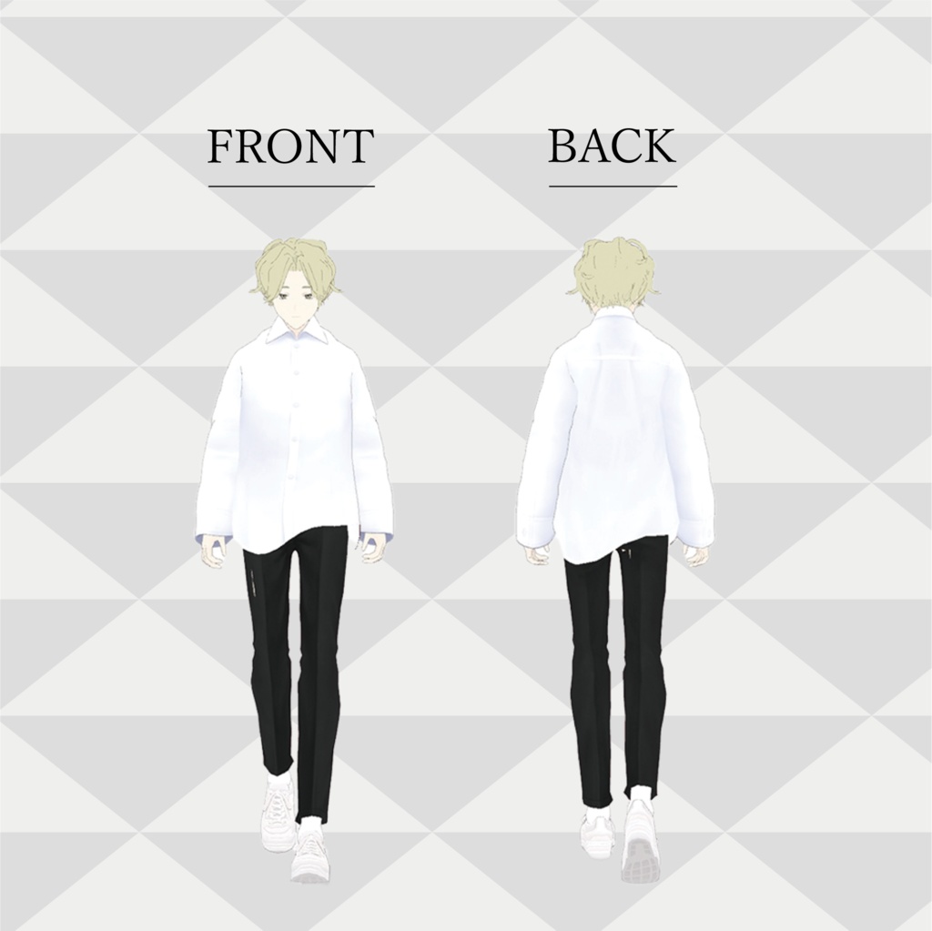 悠真 Yuma / オリジナル3Dモデル