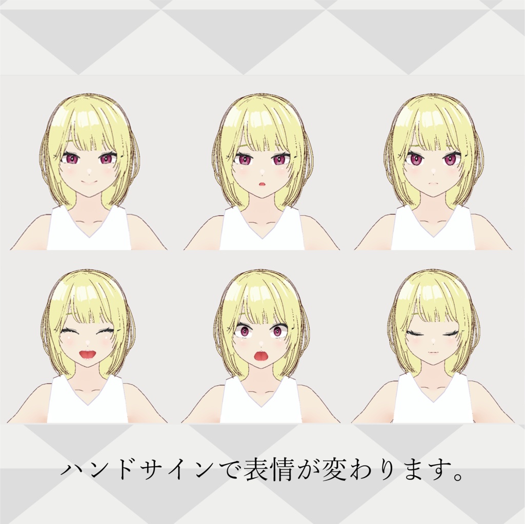 茉莉 Mari / オリジナル3Dモデル