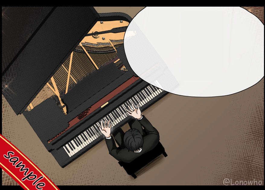 piano ピアノのプレミアム3Dモデルパック（.clipfile CSP）
