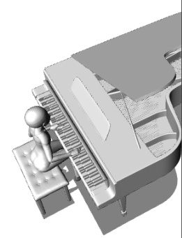 piano ピアノのプレミアム3Dモデルパック(.clipfile CSP)