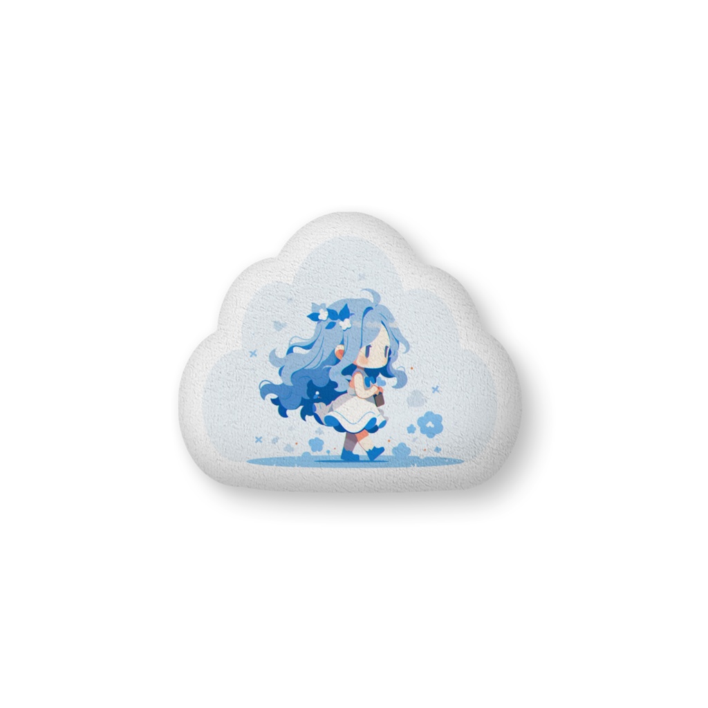綿雲の妖精ちゃんクッション