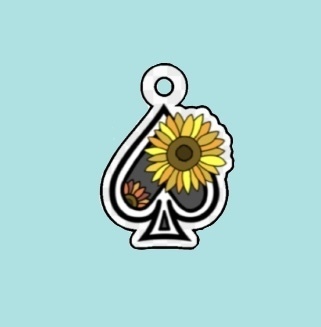 概念スートアクリルチャーム　フィンver.