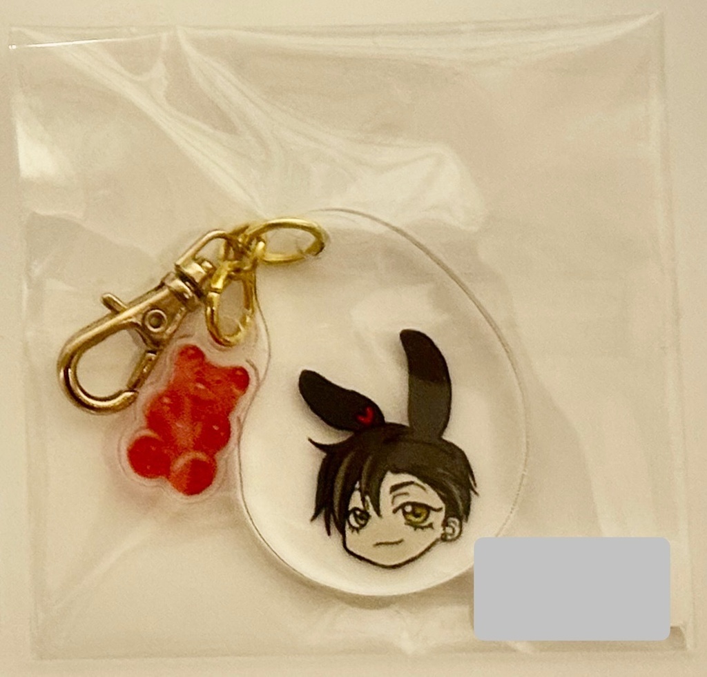 アクリルキーホルダー うさぎクリスver.
