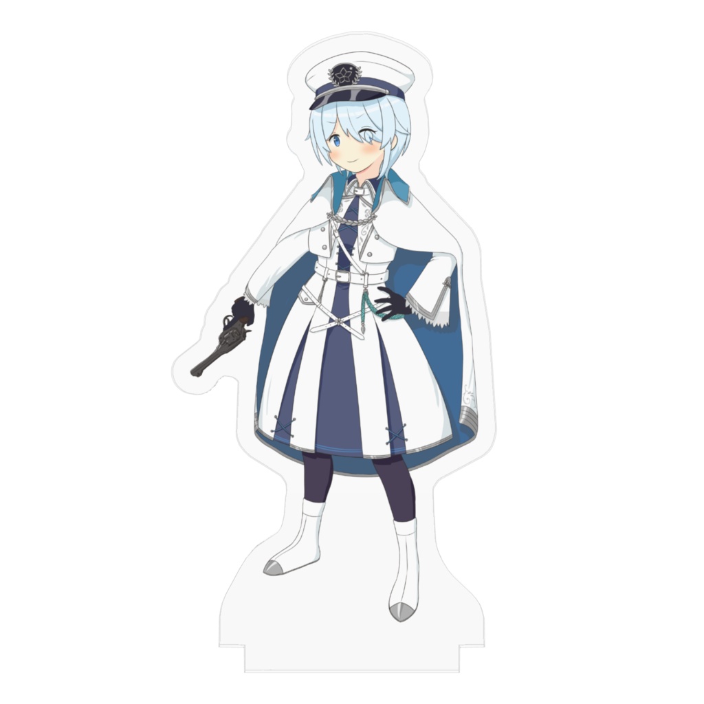 【非公式】雪城眞尋 軍服衣装アクリルフィギュア