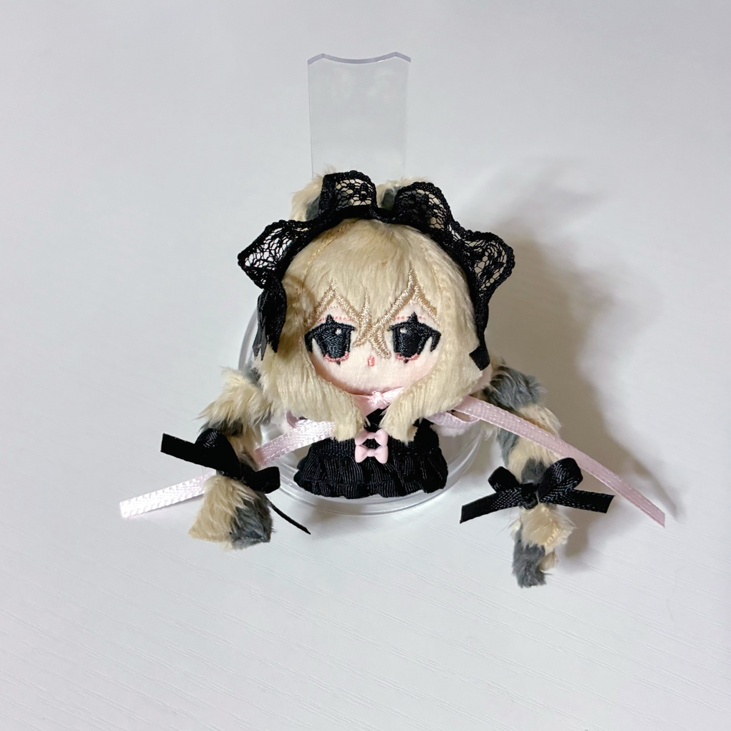 5cmぬい お洋服セット【🐇🖤】