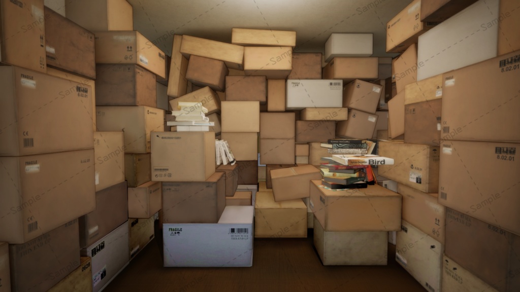 【Vtuberさん向け/イラスト背景素材】生活感ありすぎ部屋【企画・雑談・歌枠用配信素材】