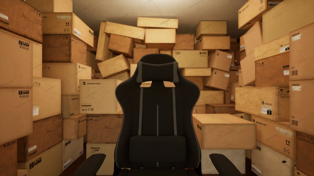 【Vtuberさん/イラスト背景素材】生活感のあるお部屋改【企画・雑談・歌枠用配信素材】