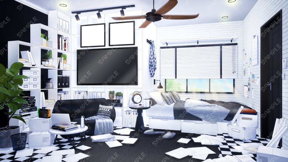 【Vtuberさん配信部屋】ゲーマーなお部屋【企画・雑談・歌枠用配信素材】