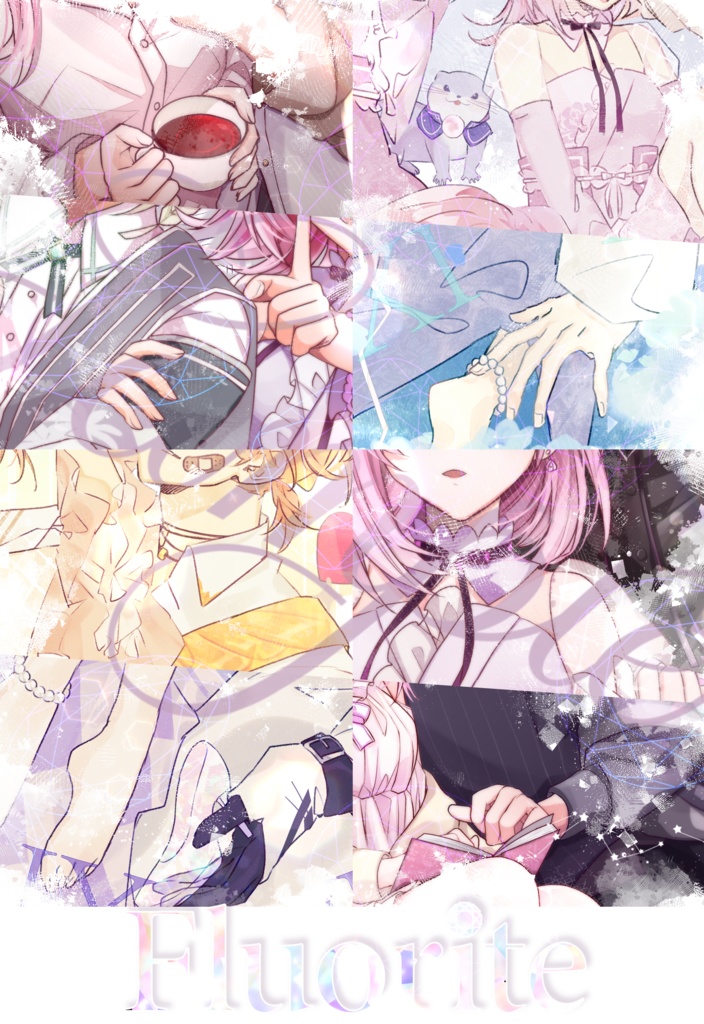 【8/18以降発送】 Fluorite(パリカイラスト本)