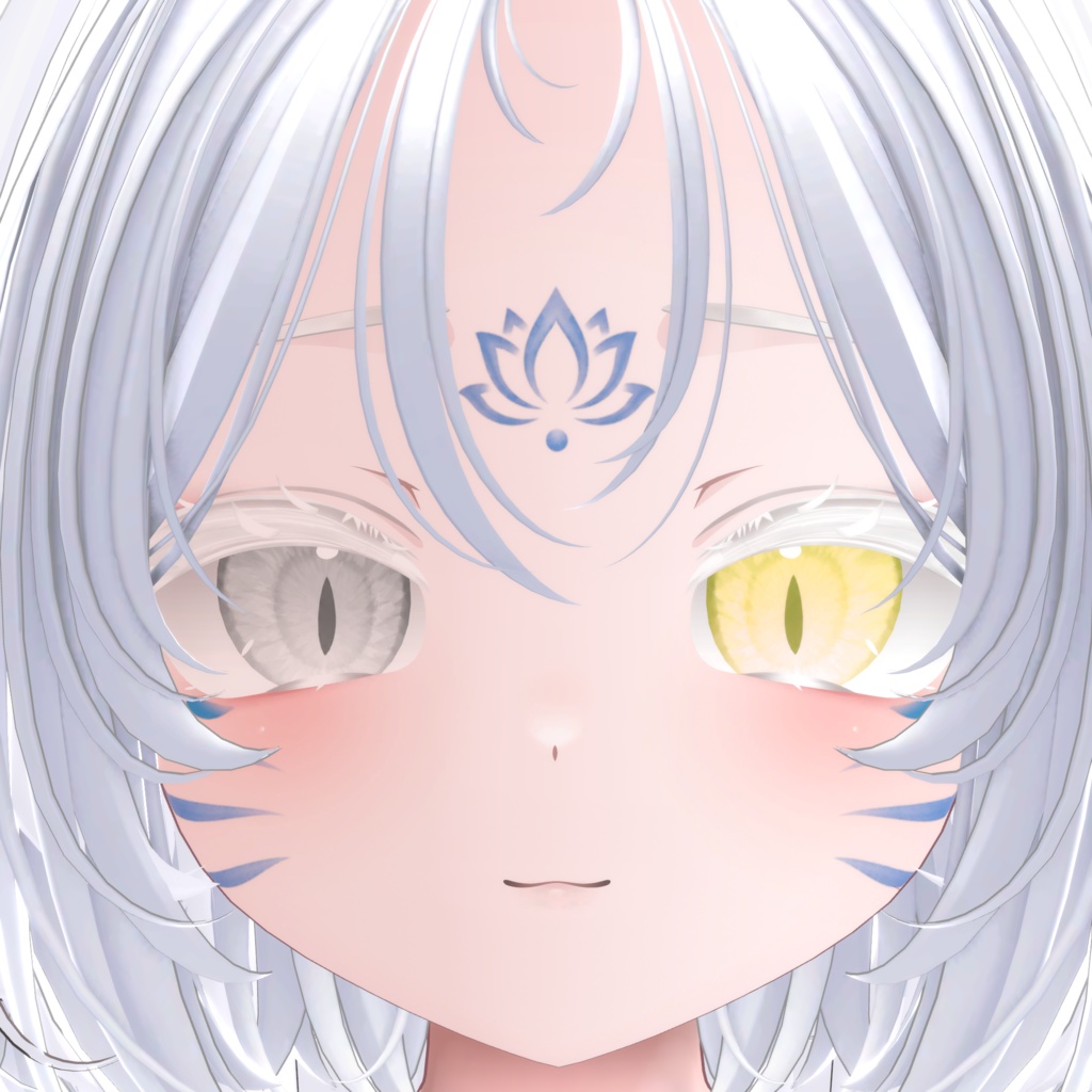 【アイ無料】白虎アイメイク【輝夜専用】