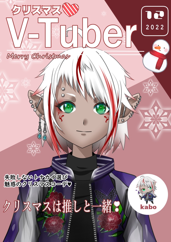 なんちゃってV雑誌表紙クリスマスセット